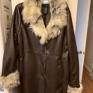 Olsen faux leather jacket